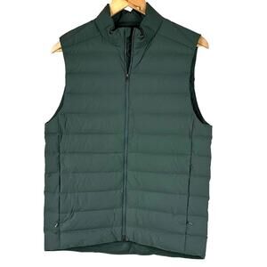 Lululemon Navigation Stretch Down Vest Smoked Spruce Green Men's Size XS NWT
